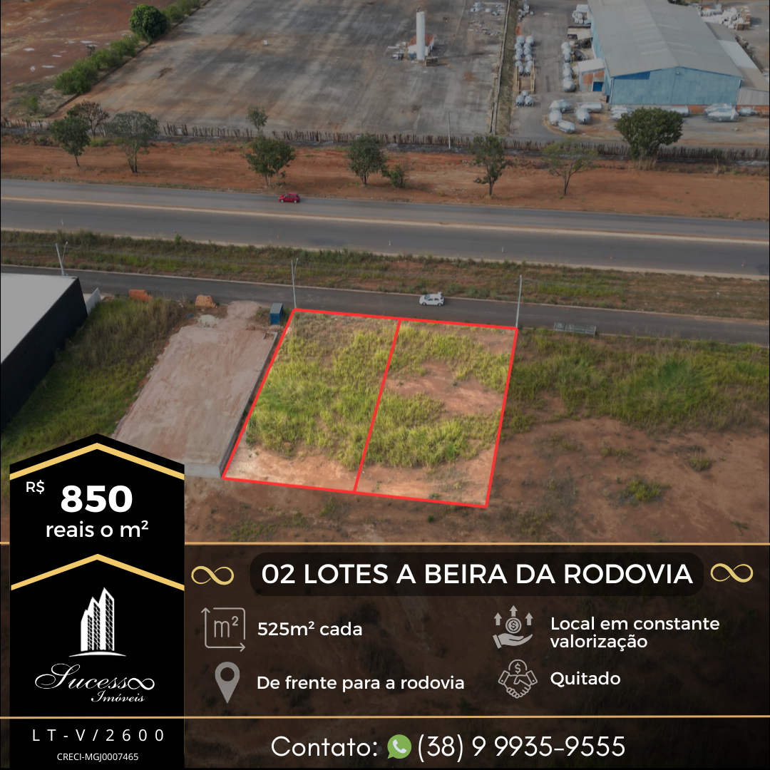 02 Lotes | Beira da Rodovia