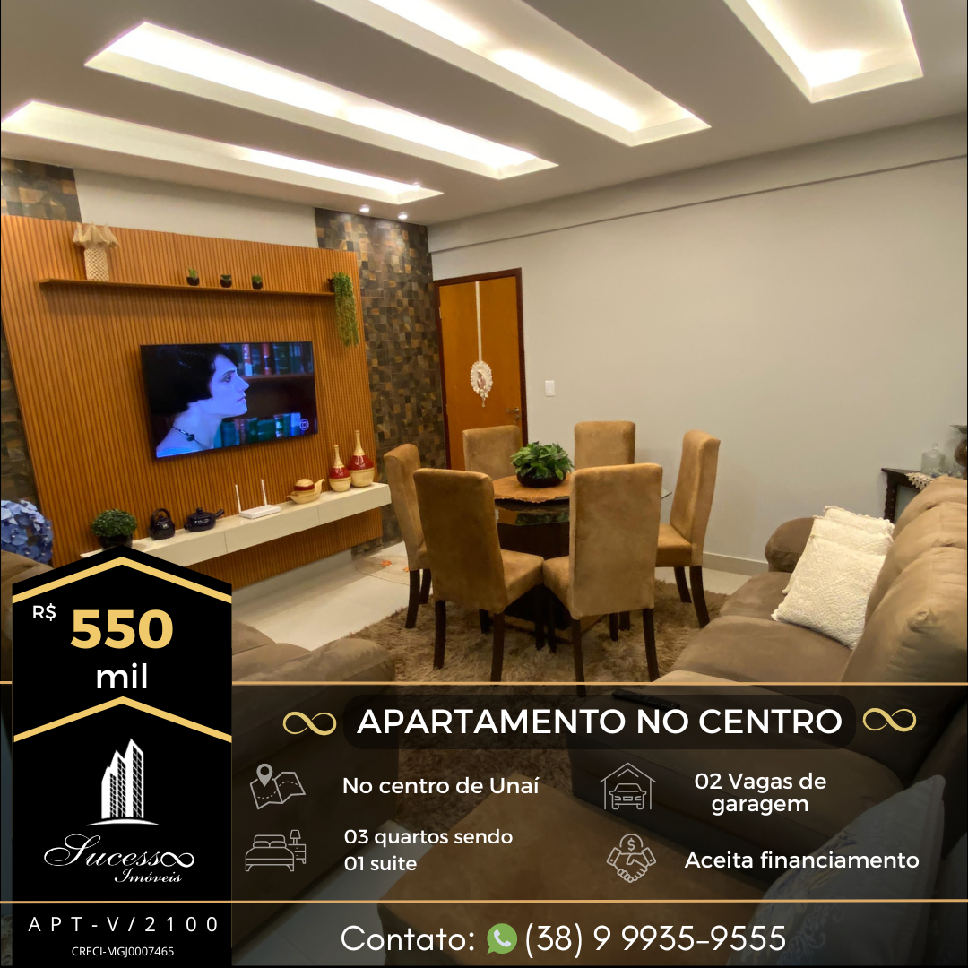 Apartamento | Centro | APT-V/2100