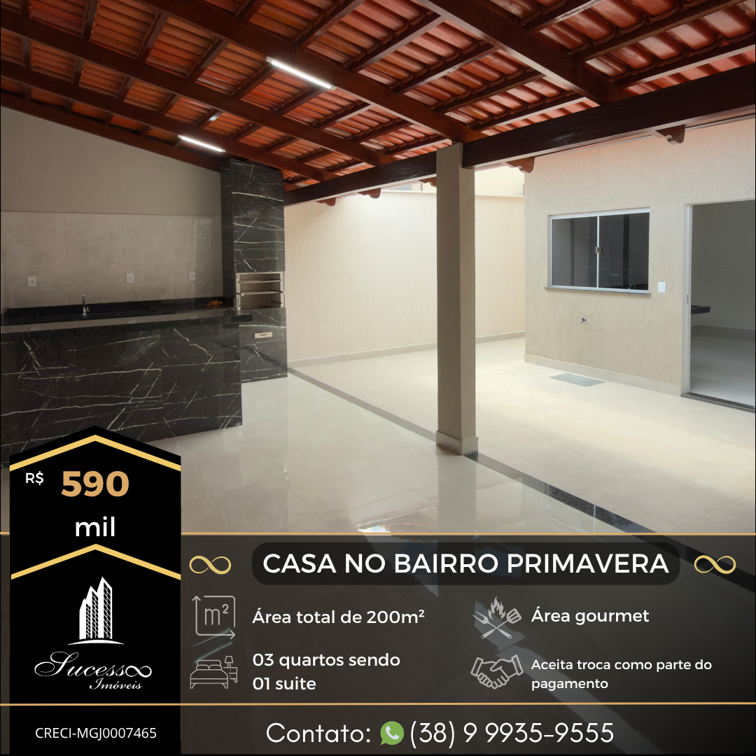 Casa | Bairro Primavera | CS-V/7250